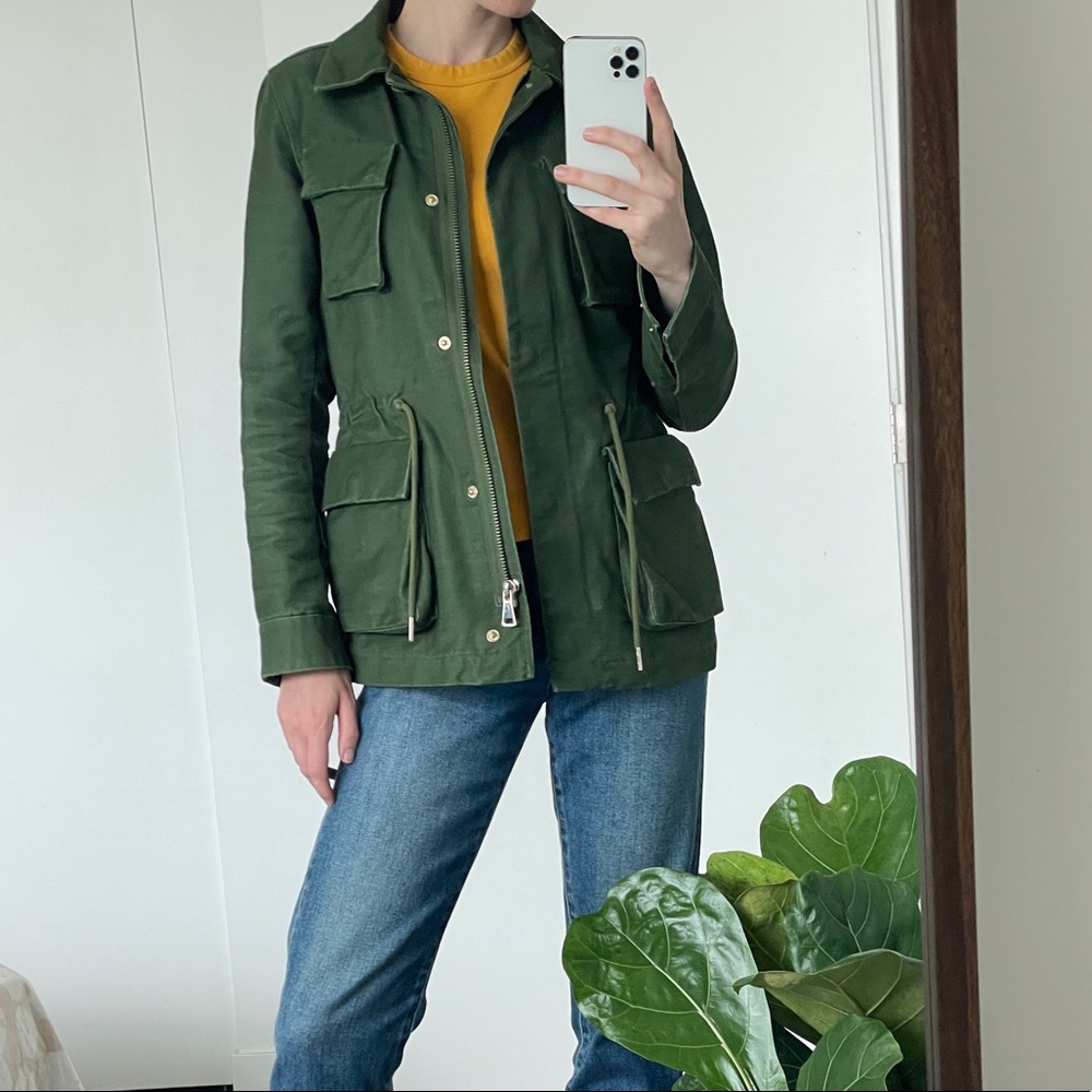 Military jacket - rich green, waterproof & warm